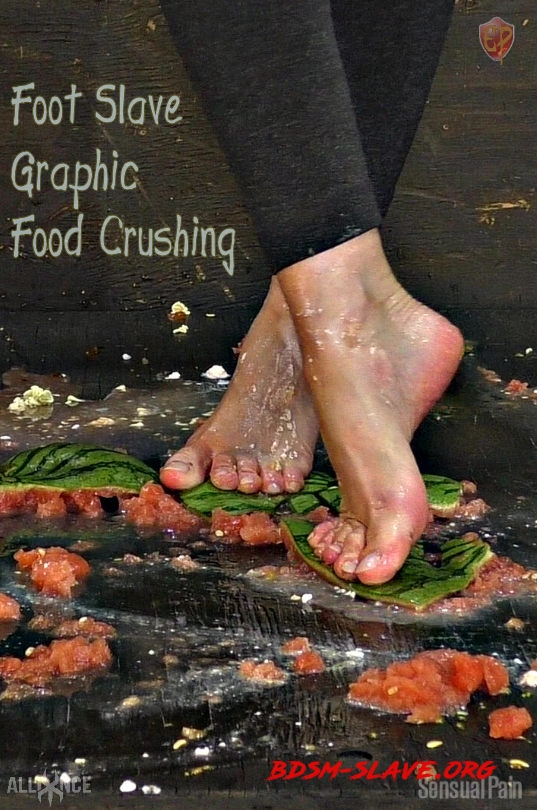 Foot Slave Graphic Food Crushing | Abigail Dupree (SENSUAL PAIN) [FullHD/2019]