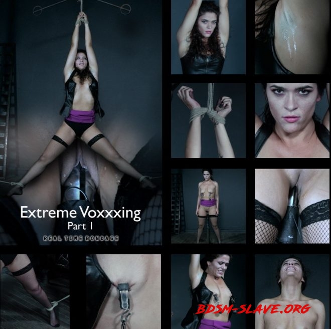 Extreme Voxxxing Part 1 - Only the most intense play for Victoria will do. Actress - Victoria Voxxx (REAL TIME BONDAGE) [HD/2019]