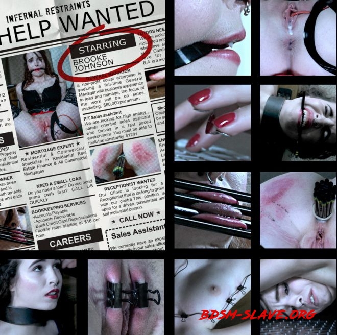 Help Wanted - Brooke Johnson loses her head over her job. Actress - Brooke Johnson (INFERNAL RESTRAINTS) [HD/2019]