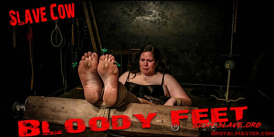 Slave Cow Actress - Bloody Feet (BrutalMaster) [FullHD/2020]