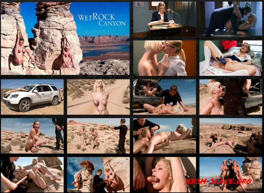 FEATURE SHOOT : WET ROCK CANYON Actress - Danny Wylde , Cherry Torn,Penny Pax (HogTied) [HD/2024]